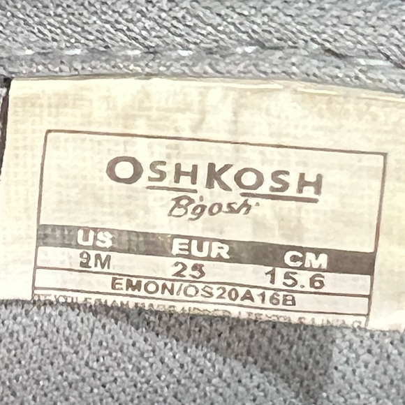 Oshkosh BGOSH Boys Sandal Shoes Red/Black Size 9M - Picture 6 of 6